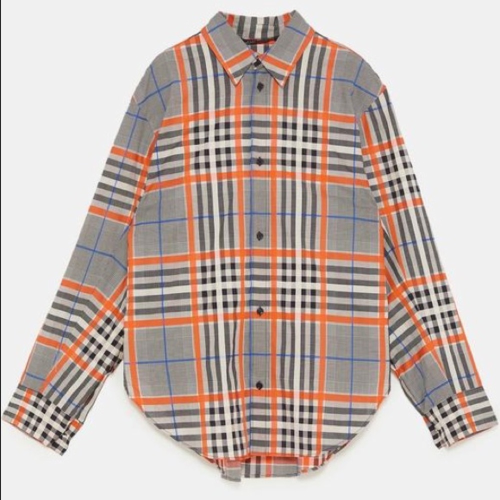 Zara button down shirt